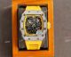 Clone Richard Mille RM035-01 Orange Rubber Strap Knockoff Watch With Diamonds (8)_th.jpg